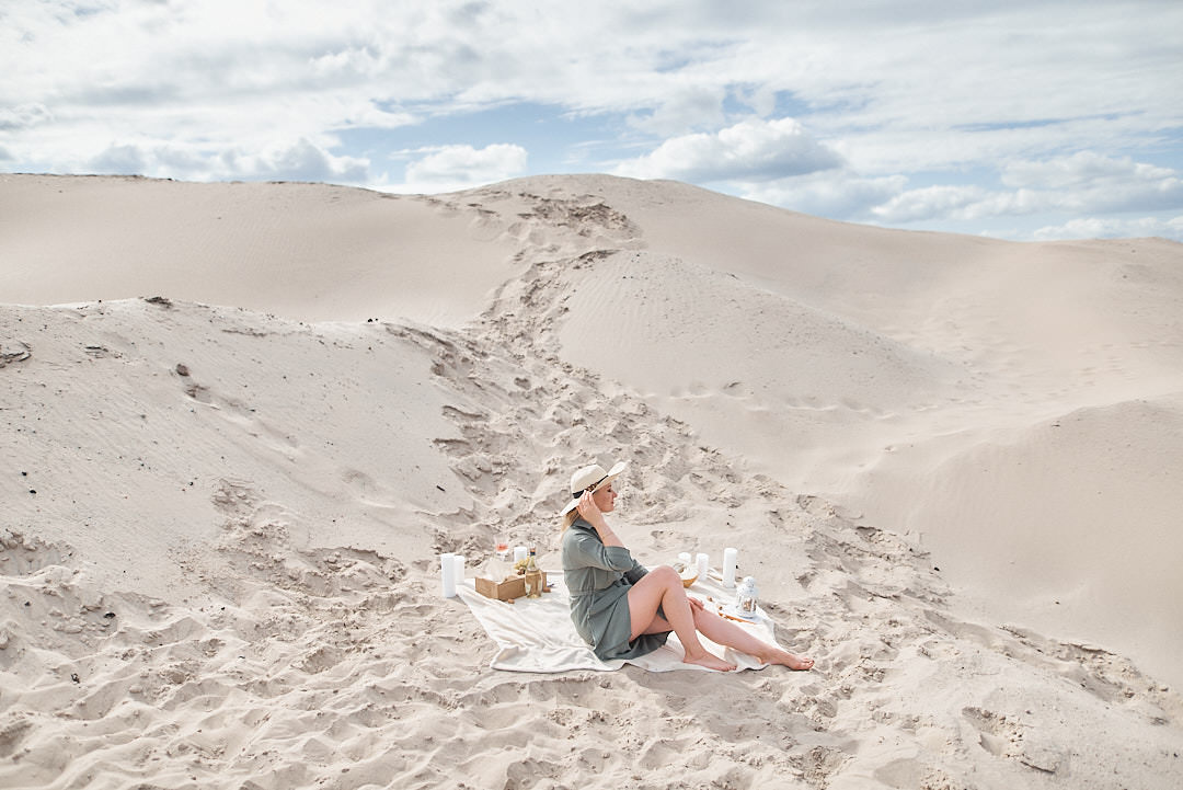 Фотосессия в Мозыре с декором в песках на карьере 040920 фото 13