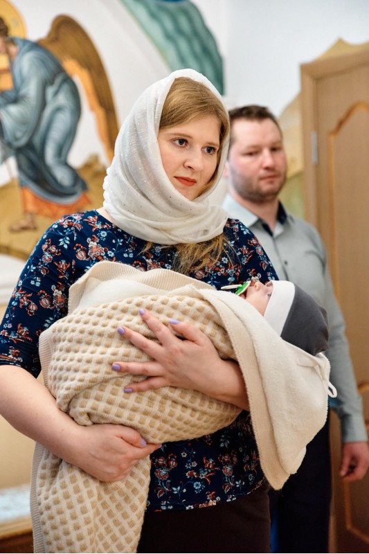 Фотограф на крещение ребенка в Мозыре в Никольской церкви 071120 фото 5