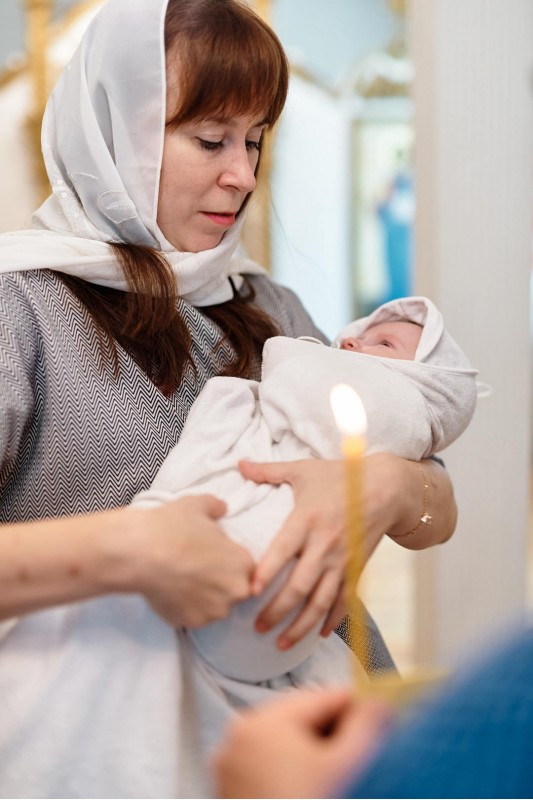 Фотограф на крещение ребенка в Мозыре в Никольской церкви 071120 фото 18