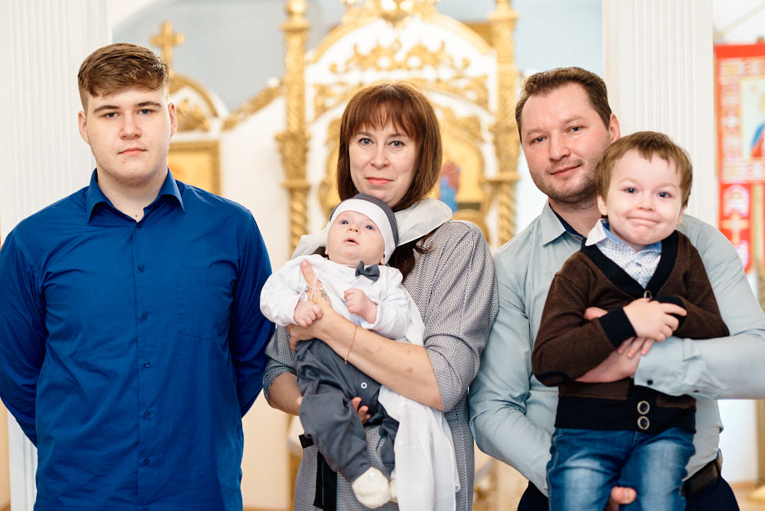 Фотограф на крещение ребенка в Мозыре в Никольской церкви 071120 фото 26