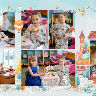 Фотосессия на выпускной альбом в детском саду Мозырь Калинковичи